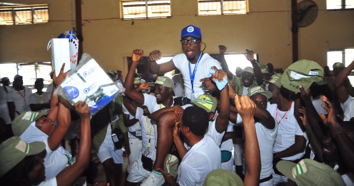 OVHEnergy's tweet photo. NYSC Sagamu Camp kept it 💯- THANK YOU for having us! 

#OGasChef #CookWithOGas #ogasnyscswitch https://t.co/NlWLuC78ww