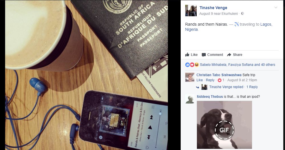 LiveMagSA's tweet image. You travel quite a lot, and you recently came back from Nigeria, what was the trip all about? @tnvenge #LiveSAAlumni