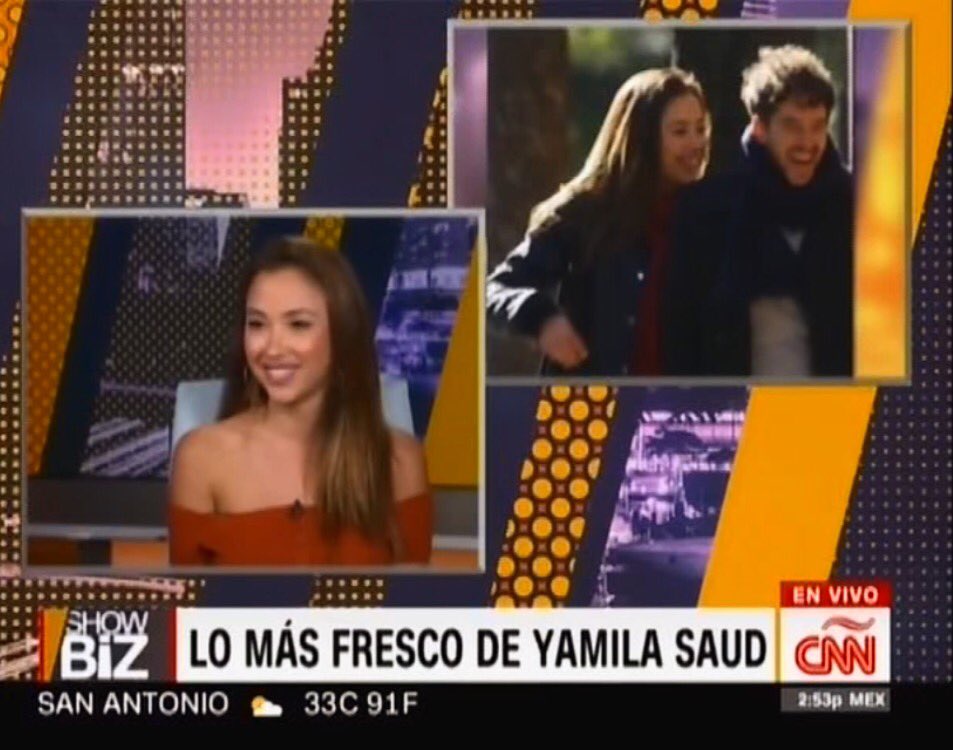 Ayer <a href="/YamilaSaud/">Yamila Saud</a> , una de las protagonistas de #ElEncanto estuvo hablando de la peli en <a href="/CNNEE/">CNN en Español</a> desde #Hollywood
Gracias <a href="/JuanCarlosCNN/">Juan C Arciniegas</a>