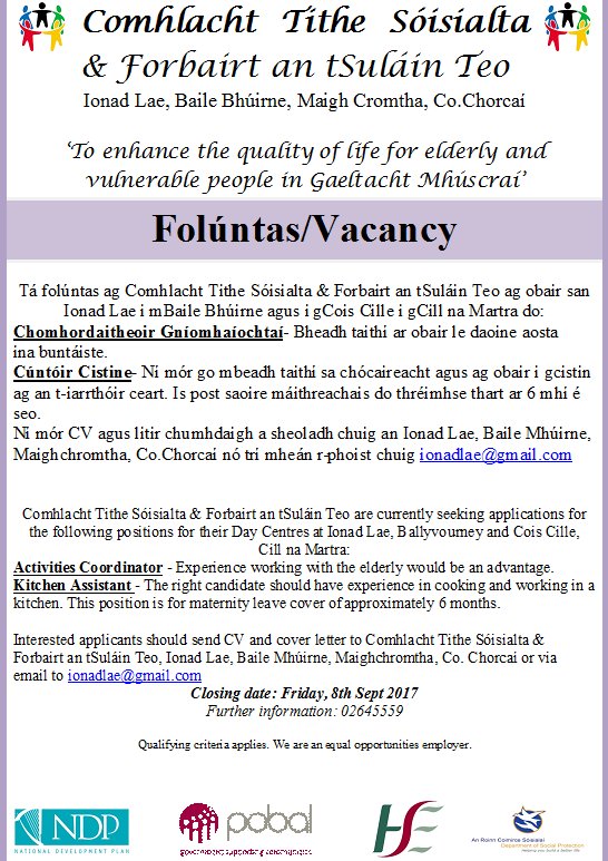 #comhlachttithe #mhuscrai #gaeltacht