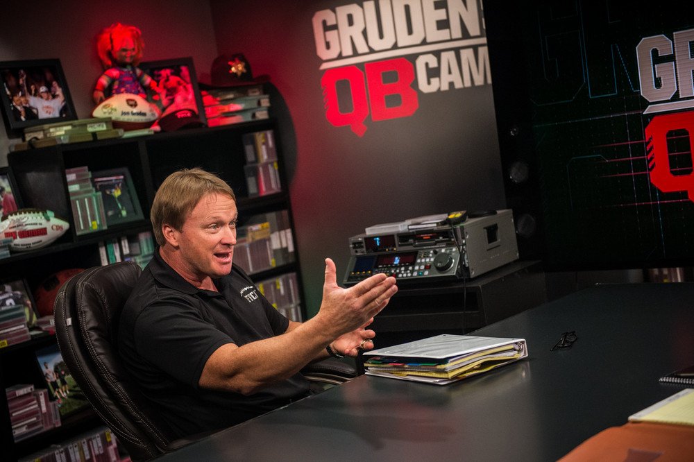 Happy birthday today to ESPN\s Jon Gruden. He\s back in the booth tonight for -8p ET. 