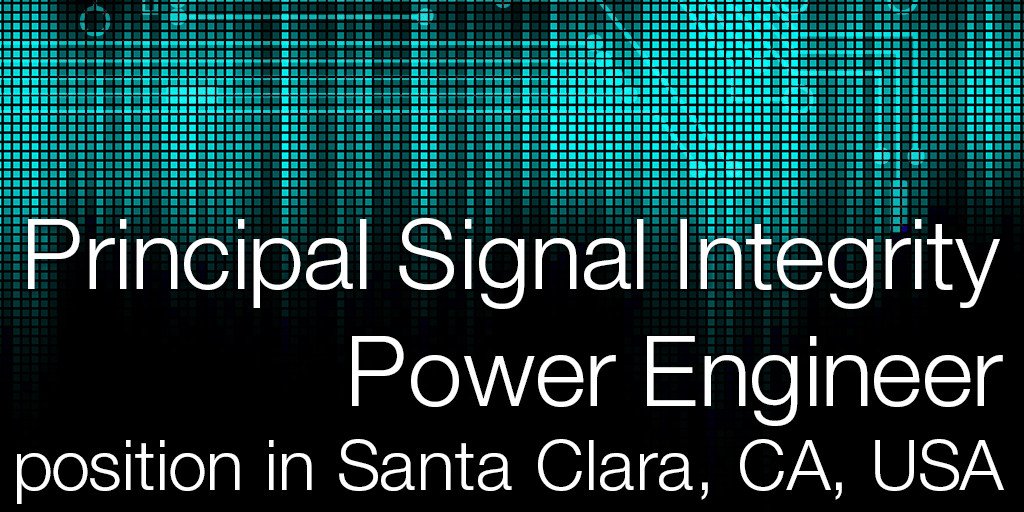 easic's tweet image. #principal signal integrity power #engineer #job available at @easic in #santaClara #California #USA #usajobs easic.com/principal-sign…