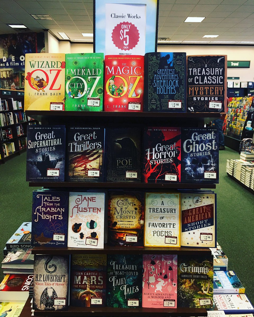 bnappleton's tweet photo. Normally $7.98, these #hardcoverclassics are on #sale for only $5! #bnmembercard saves you an extra 10%! #bnappleton #bnmidwest https://t.co/TT0pZoVXNt