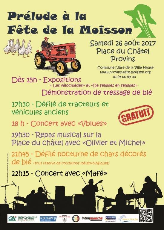 Amis provinois et des alentours, le prélude de la #fête de la #moisson de #Provins c'est samedi 26 Août !
