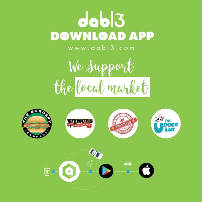 dabl3app's tweet photo. Lehigh Valley! We got you! Who else do you want to see on the app? Comment below! Ain't nothing like free grub. ;] #comedealwithus #lehighv… https://t.co/yzENAVi63Z