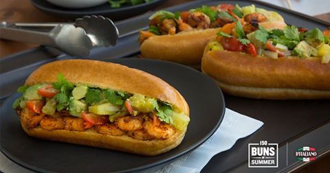 AmmSyed's tweet image. Throw another 🍤 on the barbie! Grilled Cajun Shrimp Sandwich with Avocado Salsa #Ditaliano #150BunsofSummer pbynd.co/rm8nx