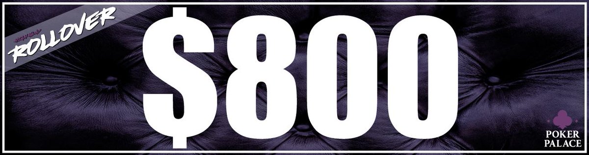HIGH HAND ROLLOVER IS CURRENTLY AT