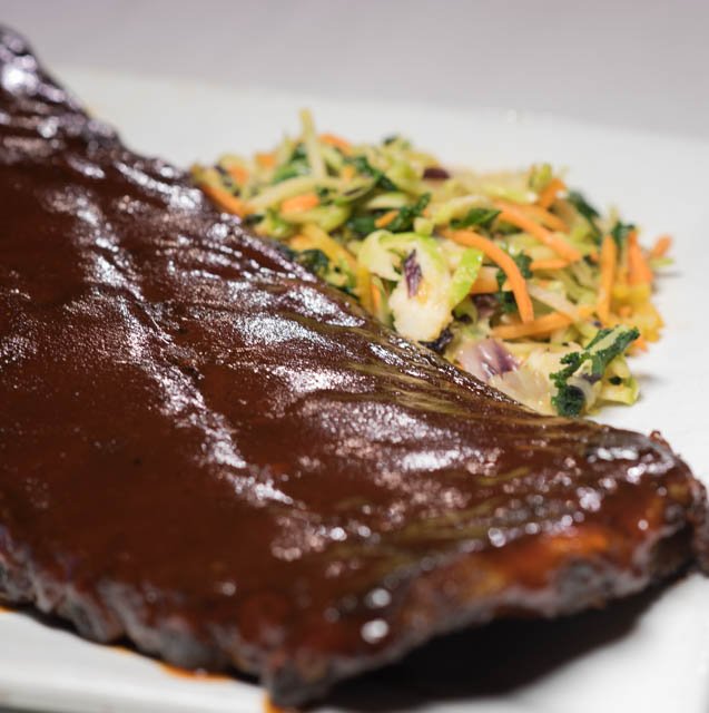 Firestation_one's tweet photo. BBQ Baby Back Ribs and a side of salad. The perfect delicacy for an evening dinner. 8131 Georgia Ave, Silver Spring, MD 20910 https://t.co/6G5rN4ohHf