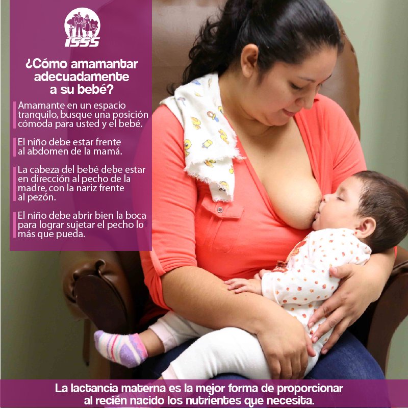 Secretaria De Comunicaciones En La Semanalactanciamaterna17 El Isss Gob Sv Te Pide Poner En Practica Estos Consejos Para Que Tu Bebe Obtenga Enormes Beneficios T Co 7evi9ednne