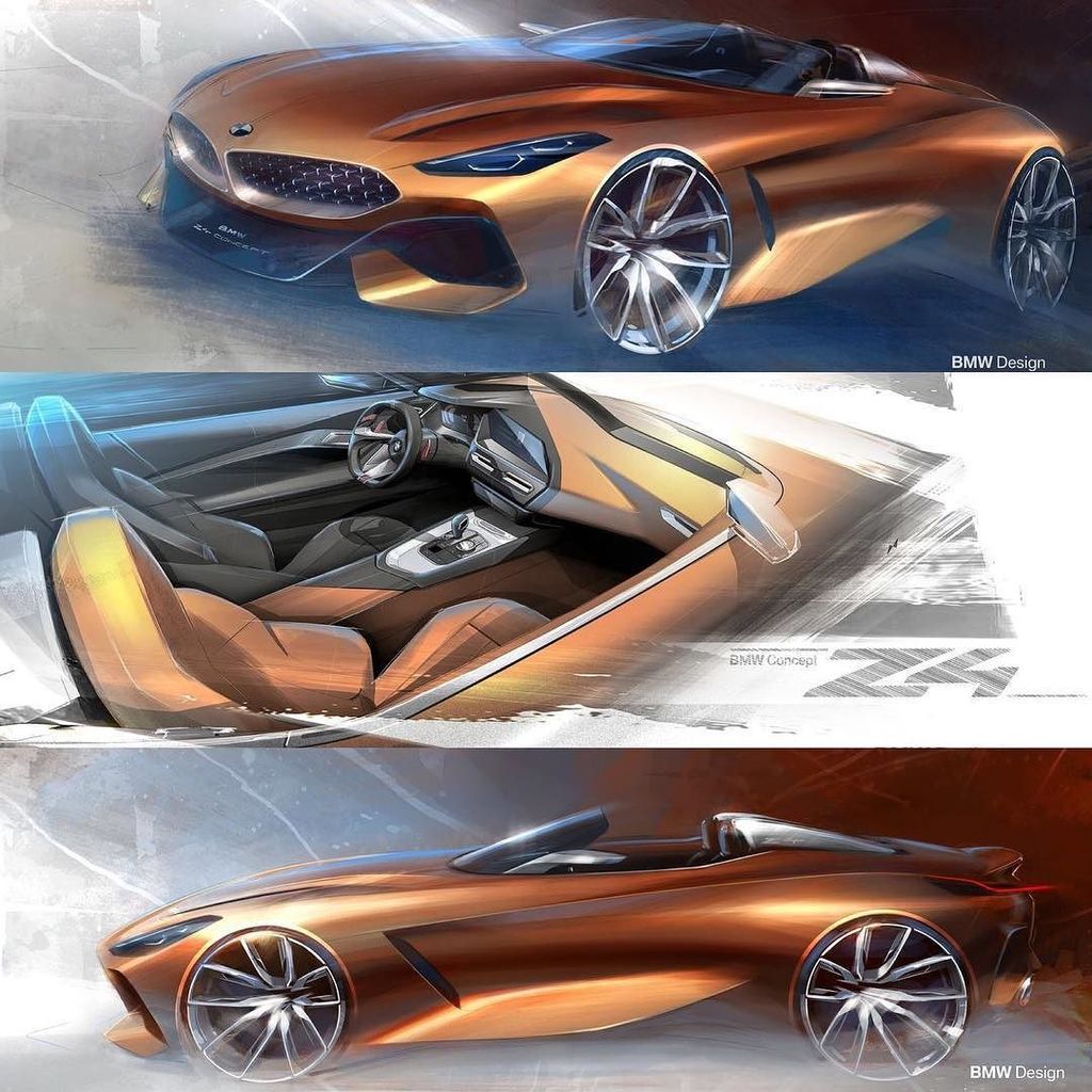 2022 BMW 2 Series early design sketch shows substantially different coupe