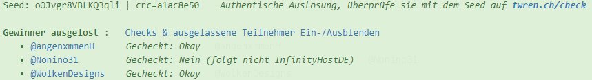 InfinityHostDE's tweet photo. 🚩Die Gewinner der Verlosung vom 15.08: @angenxmmenH  &amp; @WolkenDesigns 

Bitte meldet euch per PN! https://t.co/ihrNaCunOQ