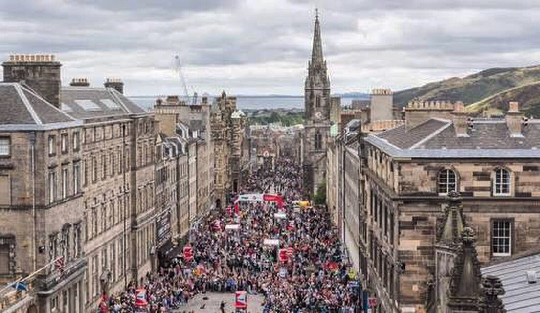 Chi_Benati's tweet photo. Spent the day at the @edfringe add this to your bucket list! https://t.co/dNAJCBTCvn
