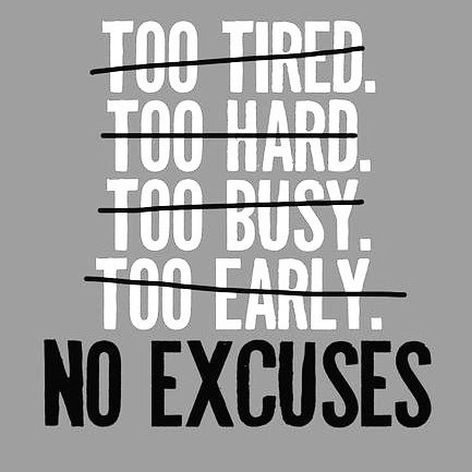 LAME EXCUSES TO AVOID POSTING TO AN F3 WORKOUT

5. This sounds like some sort of cult.

(It is! But the good kind!)

#noexcuses