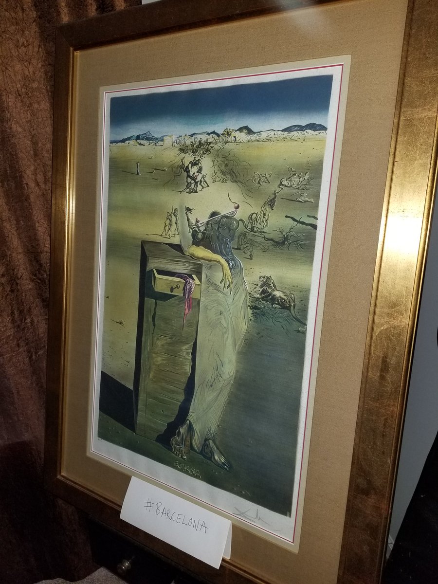 RedTRaccoon's tweet image. "Espana" by Salvador Dali

My heart goes out to all the victims &amp;amp; family members of the #Barcelona terrorist attack

This violence must end