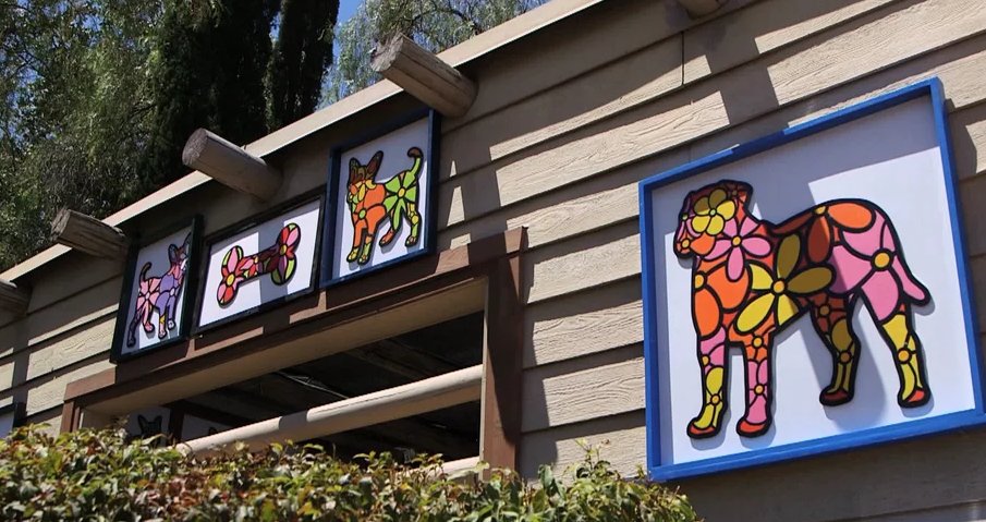 County <a href="/LACoAnimalCare/">LA Co Animal Care</a> shelters are getting a makeover thanks to <a href="/portraitsofhope/">Portraits of Hope</a>