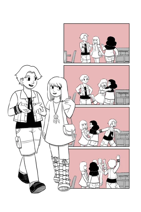Hello! I'm Jess and here are some pages from my upcoming comic book #artph 