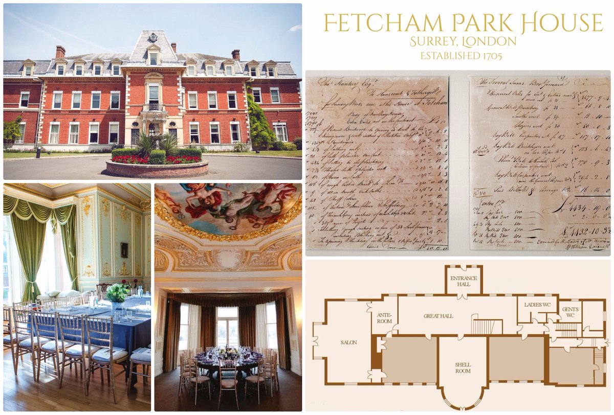 HanscombLimited's tweet photo. #ThrowbackThursday to the 1700's - John Hanscomb worked on @FetchamPark  which still stands today! Check it out: https://t.co/zuO1rfHmFI https://t.co/2blfWRrYnU