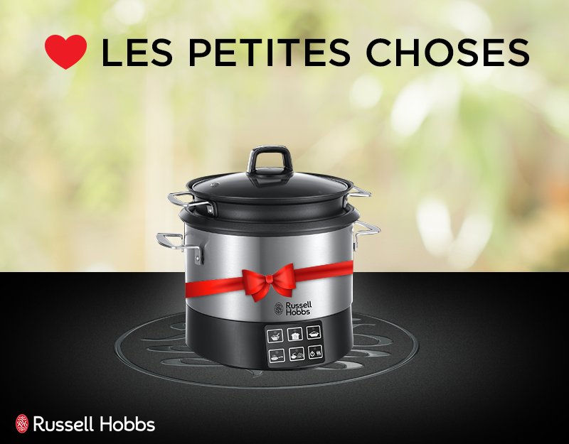 RussellHobbsFra's tweet photo. Tentez de gagner un Multicuiseur Cook@Home en partageant avec nous vos moments de bonheur ici : https://t.co/YWrS6v7dK7 https://t.co/wNV1pAFk7X