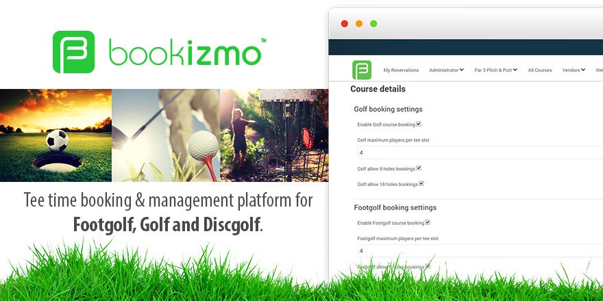 bookizmobooking's tweet photo. #golf #courses here's your solution for #Golf #Footgolf and #discgolf bookings! NO annual fees, NO setup charges  https://t.co/X7DfkBauna https://t.co/0wXja88YBT
