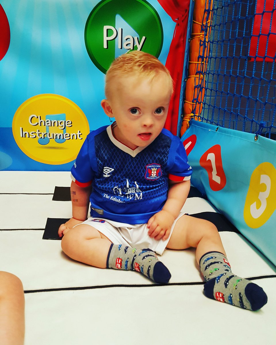 mammyanddowns's tweet photo. Nice little hour at soft play. 😎 
#downsyndrome #softplay #meanddaddy 💙💙 https://t.co/hcURxEnhcZ