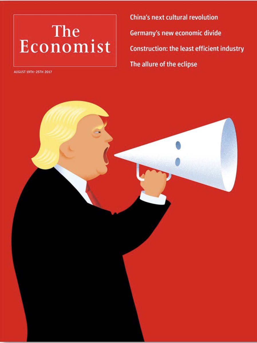 JKCorden's tweet photo. Brilliant @TheEconomist cover. Incredible magazine https://t.co/VuZ9u2i4kx