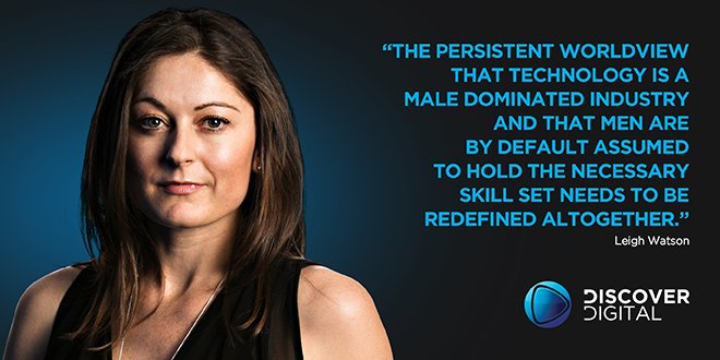 One of our very own leading ladies in tech - Discover Digital Executive Head of Operations - <a href="/LeighKimWatson/">Leigh Watson</a>. READ: bit.ly/2uLUY2o
