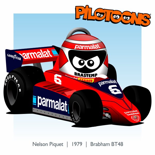 Feliz aniversário Nelson Piquet! Happy bday! 