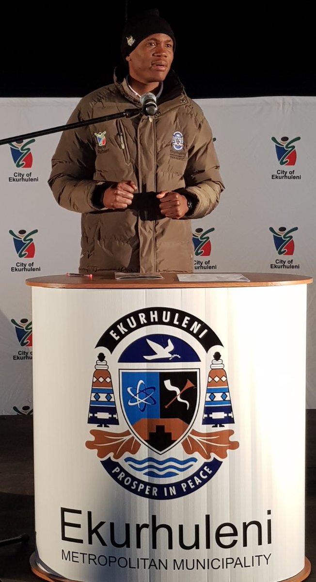 ThabangMashiya1's tweet photo. @EMMANCCaucus @EMMInfo Chief of Council Cllr Jongizizwe Dlabathi calls for unity in the organization #RIPMaama https://t.co/xenborde8Y