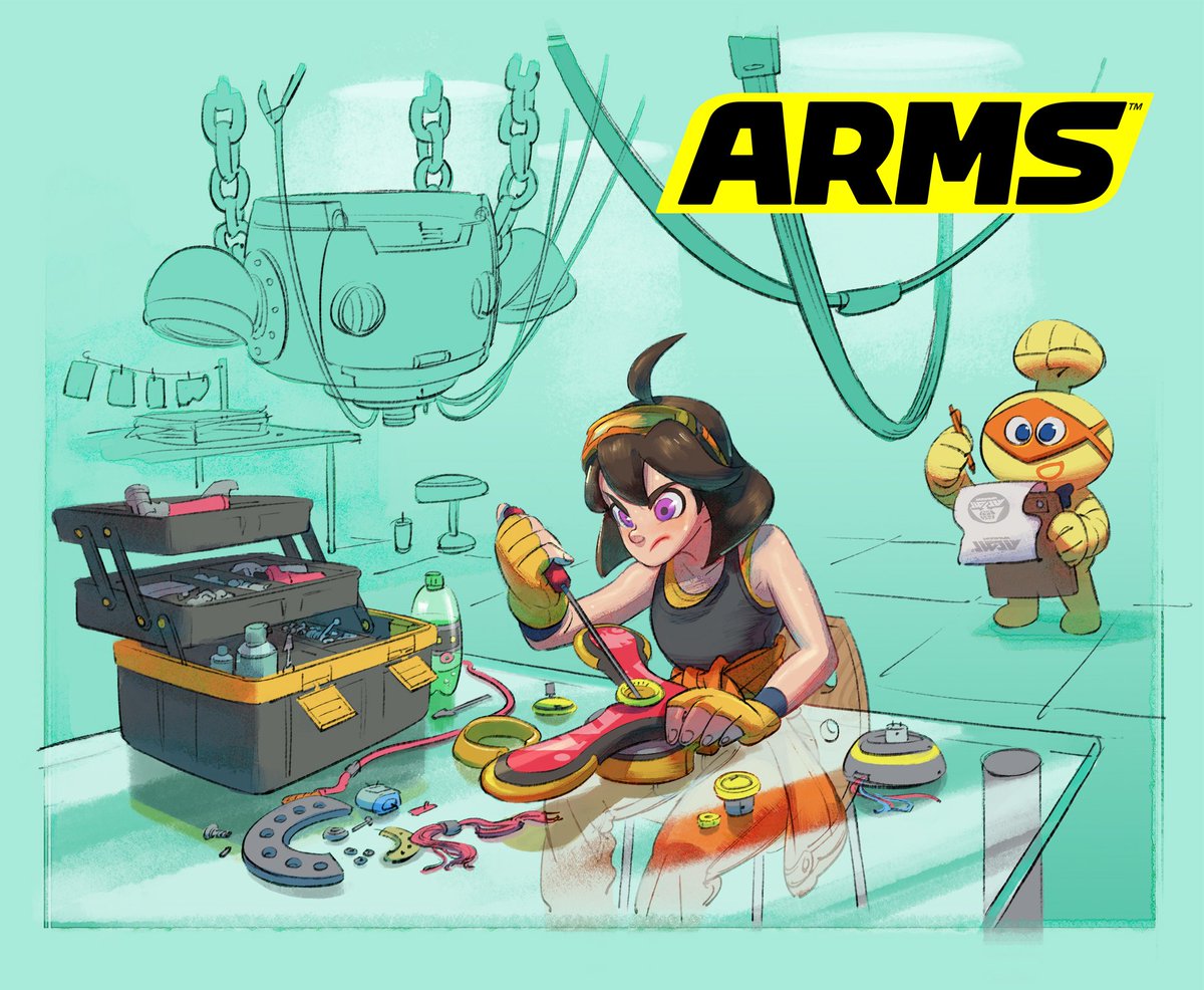 Nintendo Of Europe On Twitter She Might Not Have The Arms