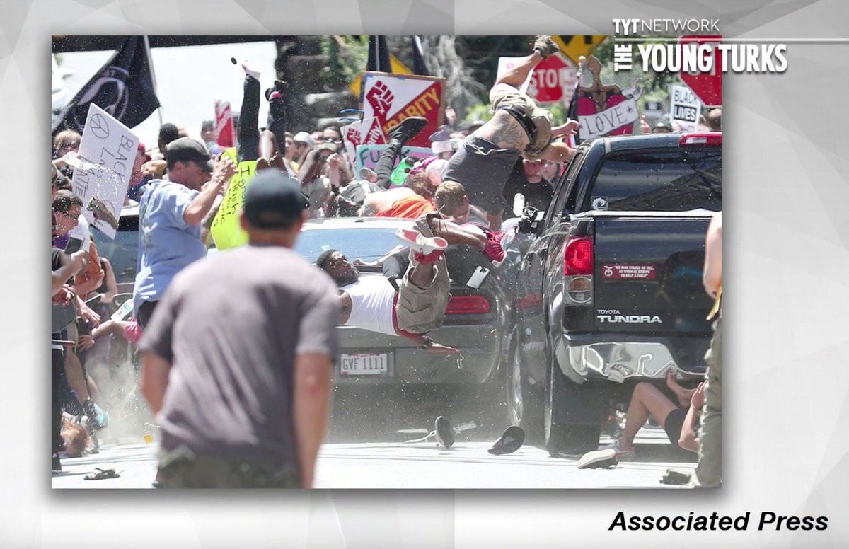 Wrather86's tweet image. Neo-Nazi Drives Through Crowd Of Protesters In Charlottesville
#Repost #terrorism #Charlotteville #sickness #charlottesvilleterroristattack