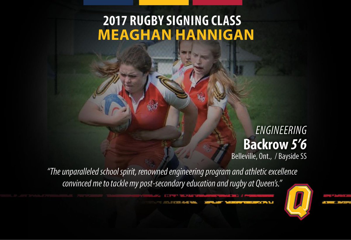HanniganHouse's tweet photo. Repping @Bayside_RFC and @bulldogsrfc at Queen's training camp/try outs starting Sunday. Go Meg! https://t.co/juRdXhkPoj