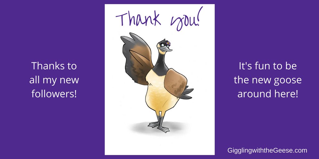 GabrielleGoose's tweet photo. Thanks to all my followers- I'm happy to "meet" you here! Love,Gabrielle
#goose #kidlit #childrensbooks #read #gigglingwiththegeese #thanks https://t.co/piNanzolwk