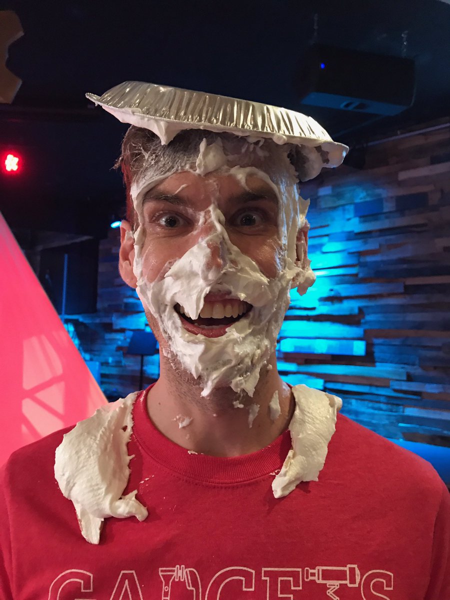 onelifech's tweet photo. #tbt to pies in the face, fidget spinners &amp; God's Word. #VBS #onelifech #gadgetsandgizmos https://t.co/ypXQDy93Yq