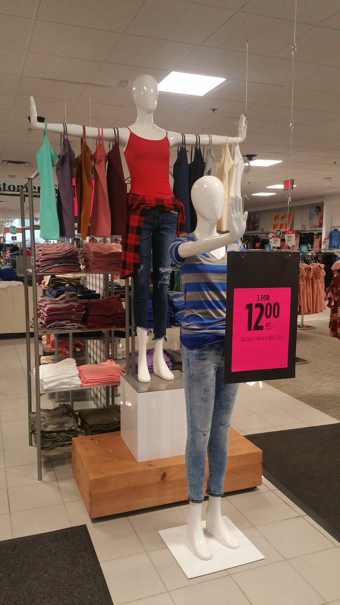 jcp2297JC's tweet photo. Stop by JCPenney in Jersey City and grab our 3 for $12 Arizona Cami &amp; V-Neck Tees! #juniorsdepartment #backtoschool #jcpenney #jcpjerseycity https://t.co/Tjn2BKXDuD