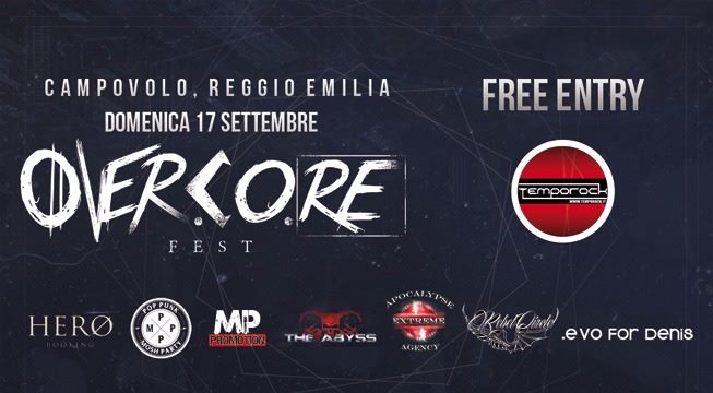 Metalitalia's tweet photo. OVERCORE FEST: i dettagli dell'evento a ... #BROWBEAT #DAMNCITY #DESPITEEXILE #NEITHER #THEENDATTHEBEGINNING - https://t.co/6vzxzmWb8e https://t.co/I8KS4T1h5O