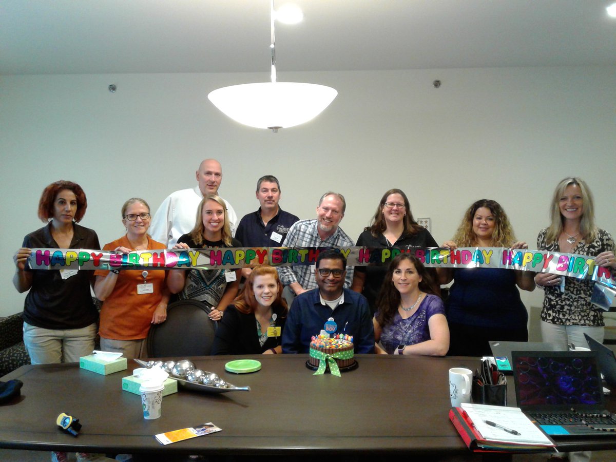 OrchardGroveHC's tweet photo. Happy Birthday to our AMAZING Director Nirmal! #amazingED @TrilogyLiving https://t.co/jNzDrj06U2