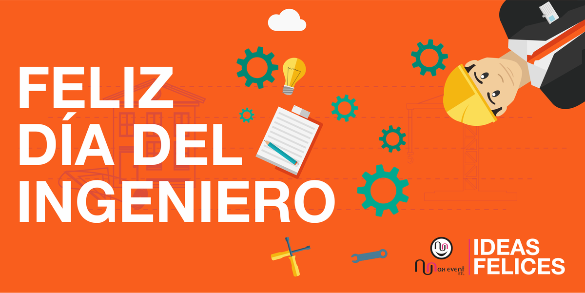 La materia no se crea ni se destruye, un ingeniero la transforma. Por eso a todos ellos les deseamos un #FelizDíadelIngeniero 👷👷‍♀️