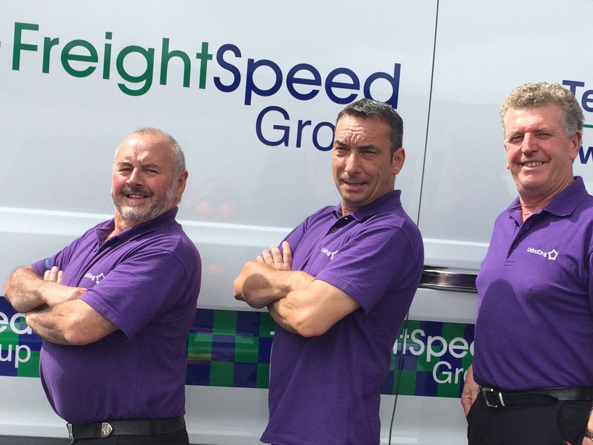 united_drug's tweet photo. Our FreightSpeed Drivers looking great in their brand new uniforms #UnitedDrug #Freightspeed #Transport https://t.co/olNJYc9GRh