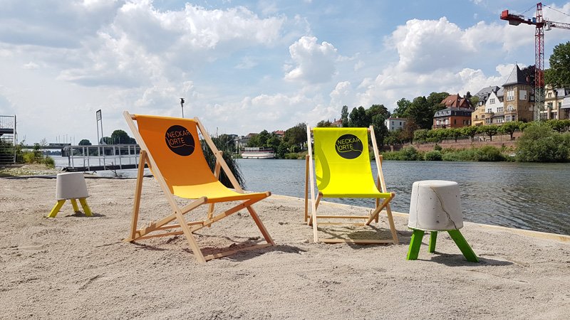 #Sommer am Fluss: Sandstrand am Neckarlauer vor der Stadthalle #Heidelberg:  stdhd.de/s/strand https://t.co/j3DqTe1Qvm