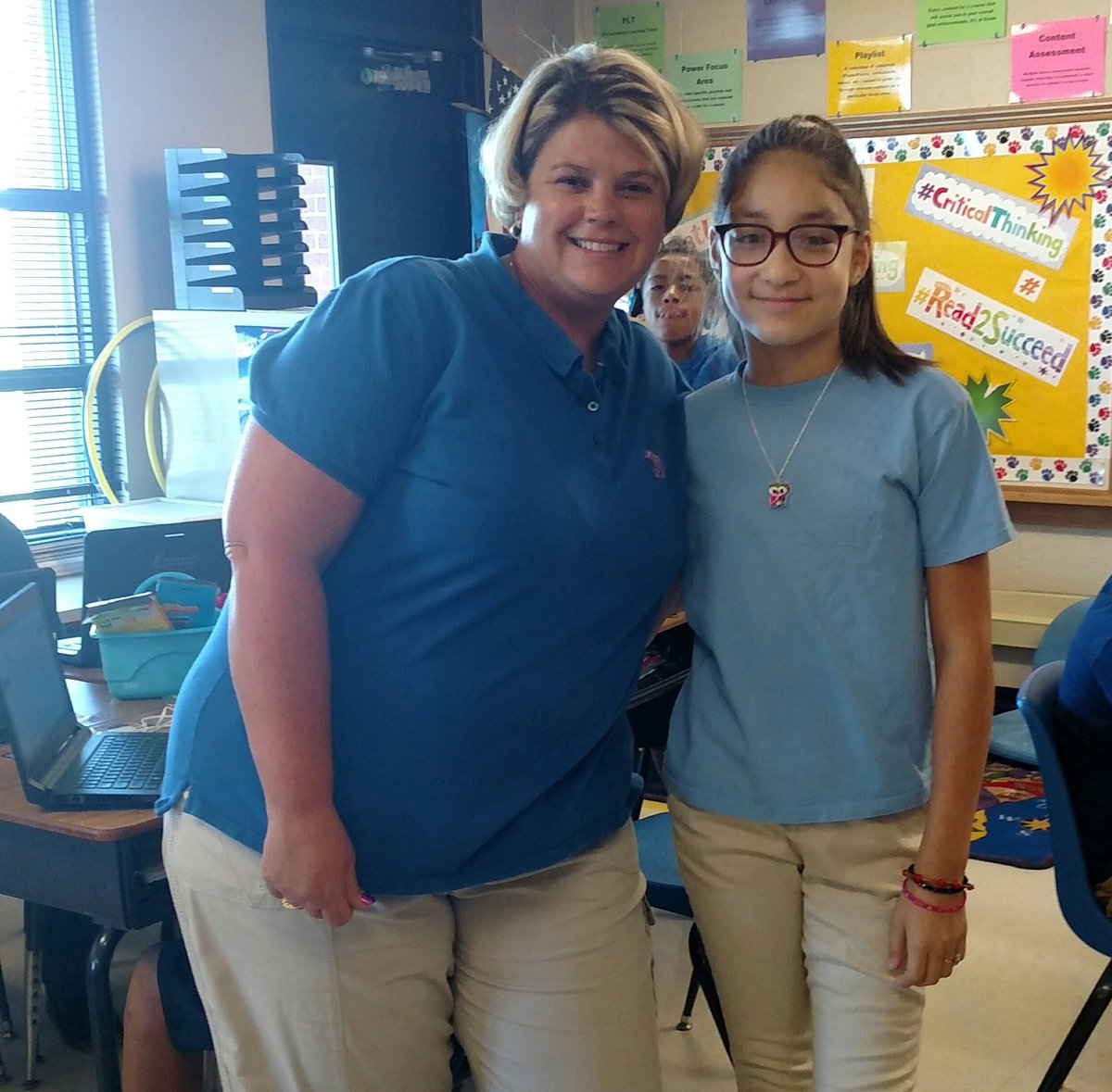 PierceElem's tweet photo. @PierceElem has student #2 who has passed a content assessment! Congrats students and teachers! #OKCPSsummit #Pierce2017 #NeverGoingBack https://t.co/0xt2y63leP