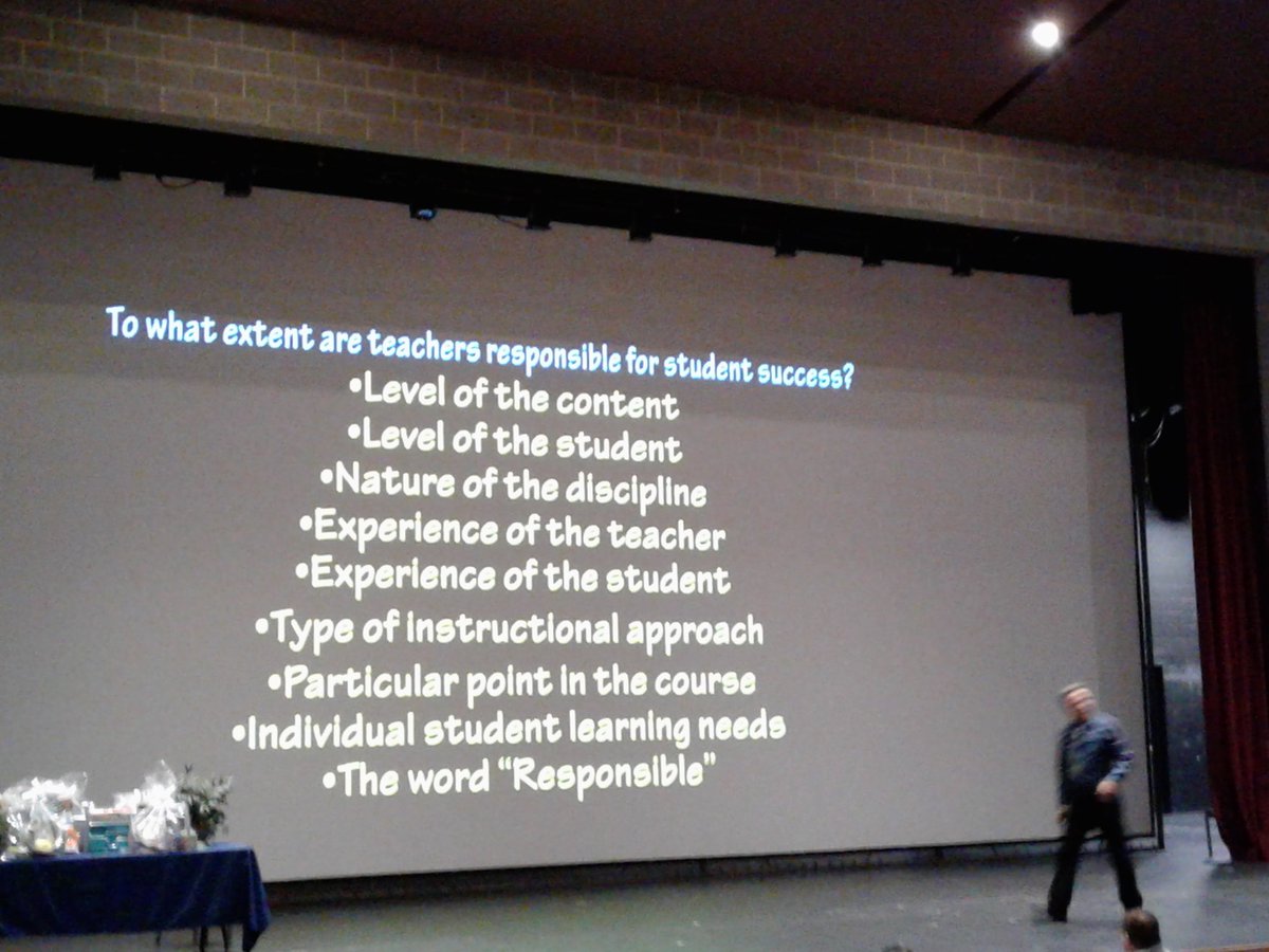 DeborahGatrell1's tweet photo. To what extent are teachers responsible for student learning? Depends on many factors. #uted #utpol @HSG_UT #gsdconference @GraniteSchools https://t.co/lE2akYVOys