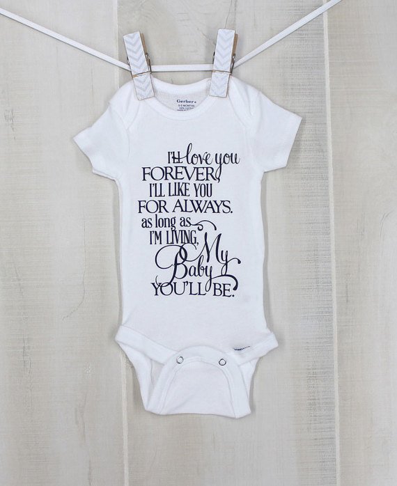 OYesYouPOP's tweet photo. Just listed! I'll Love You Forever Personalized Baby Onesie Cute New Baby Gift by OyoPOP https://t.co/9QwLE1qMUW https://t.co/smqJi0ul3e