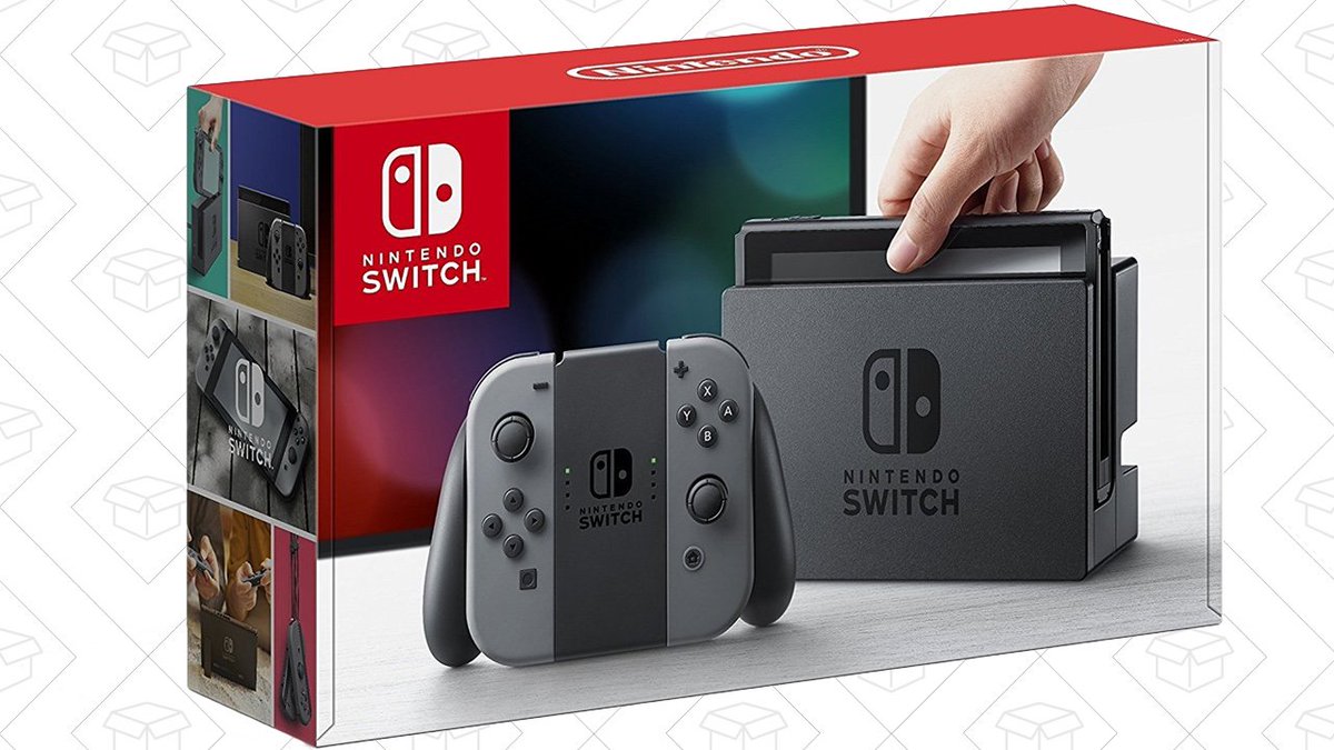 Now the Grey Switch is back in stock as well for Prime members. trib.al/28tTG8U