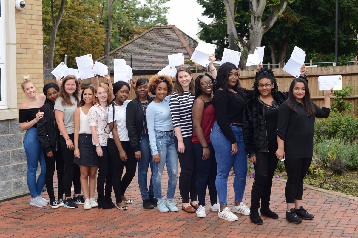 EnfieldCouncil's tweet photo. Well done to all the girls at @StAnnes_N13 who played host to us today during #alevelsresultsday #EnfieldSucceed https://t.co/JfrdCGLL25