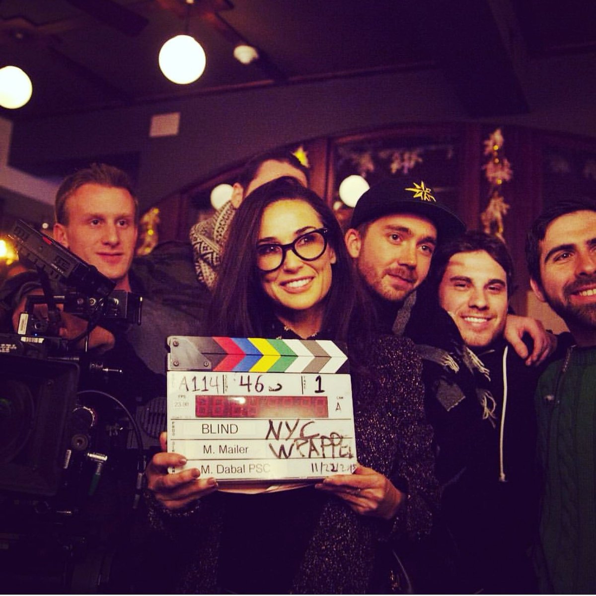 blindthemovie's tweet photo. That's a wrap! #BlindTheMovie https://t.co/vZRj7D9zbG