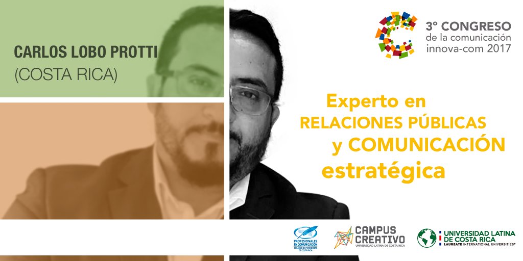 ColperCR's tweet photo. El III Congreso de la Comunicación tendrá como expositor a este comunicador costarricense.
Conozca más de él en: https://t.co/XOkAi9K0je https://t.co/hmrN3C6zNY