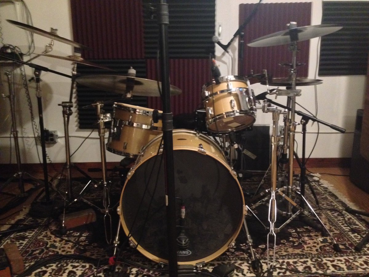 Matt Graber Music (@mattgraberdrums) on Twitter photo We are in the studio finishing up the new Endation album recording. Here are my beautiful <a href="/nobleandcooley/">Noble & Cooley</a> drums. We are in the studio finishing up the new Endation album recording. Here are my beautiful <a href="/nobleandcooley/">Noble & Cooley</a> drums.