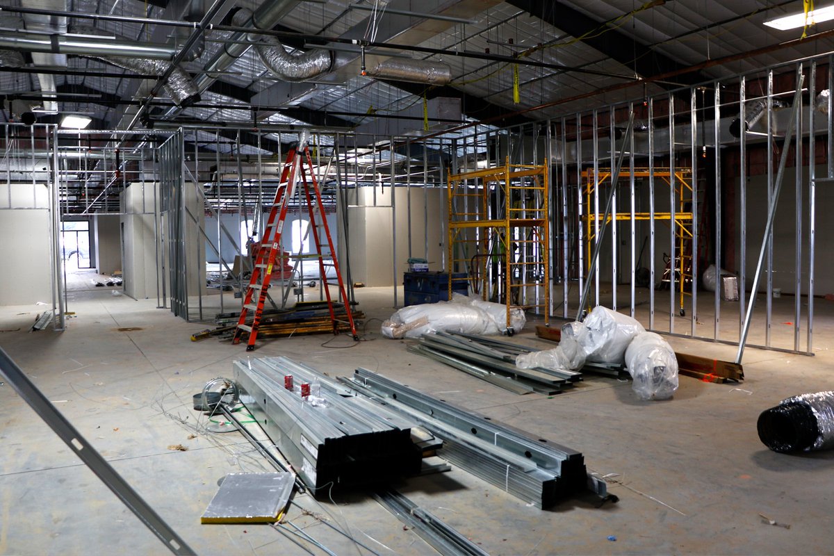 SpectrumOfHope1's tweet photo. Our expansion building is getting closer every day! We are so looking forward to having more room to serve more clients. Check out the pics! https://t.co/lPdLMGCf5B