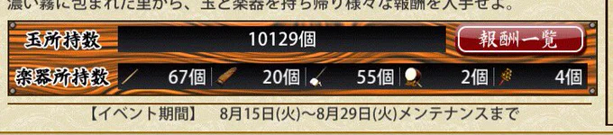 大分途中からだけど今回はほどほどにバランスよくでてる気がする 