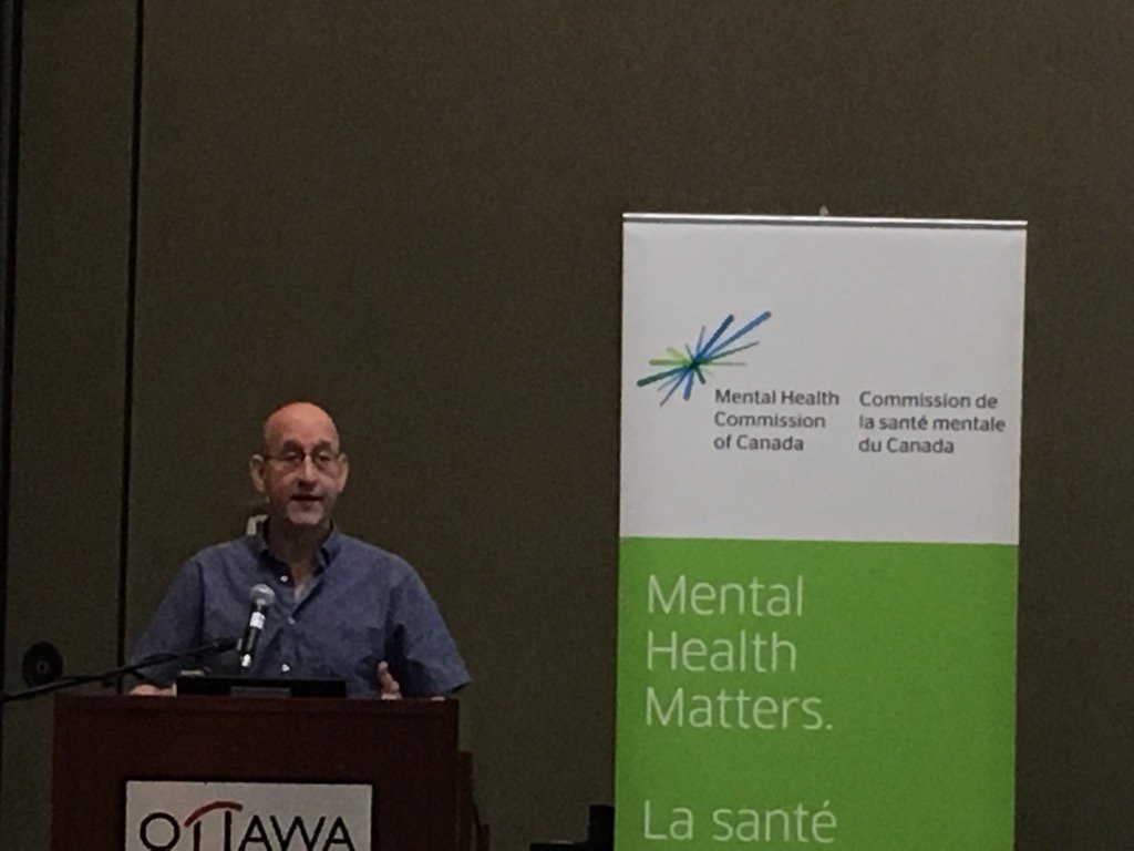 Dr. Dan Bilsker: measuring outcomes for clients is meaningful information to help improve programs #mhccSPARK <a href="/MHCC_/">Mental Health Commission of Canada</a>